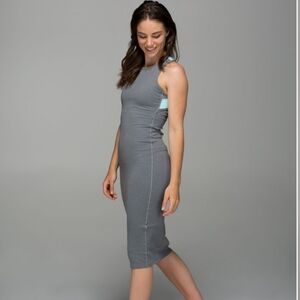 Lululemon Picnic Play Dress Grey/Blue Size 6/8
